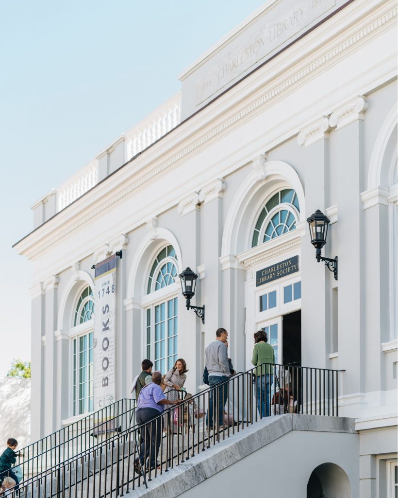 Charleston Library Society entrance